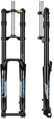wanhaoaony Federgabel MTB Fahrrad Gabel Steckachse M20X110mm Mountainbike Luft Gabeln 26 Zoll 27,5 29 Steckwelle Radfahren Zubehör Teil Fahrrad Gabel (Color : 26 inch)