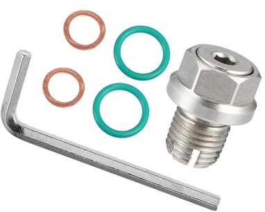 Motoforti 1 Set M14.1-1.5 x 15mm Car Oil Drain Plug Kit | long-lasting, Oversize piggyback