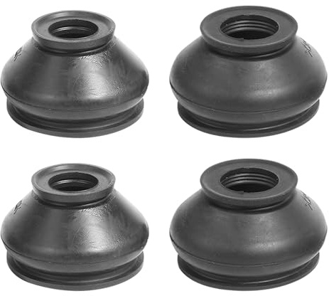 Flaconi 4PCS Giunto Sferico Polvere Copre Ricambi Auto,Parapolvere con Giunto Sferico,Protezione Antipolvere per Stivali,Gomma Tirante Estremità Sferica Stivali,Gomma Manicotti Antipolvere per Moto