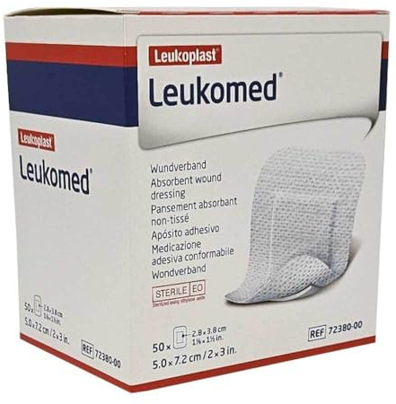 LEUKOMED sterile Pflaster 5x7,2 cm 50 St