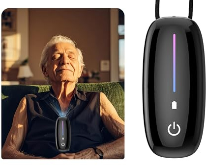 Portable Air Purifier Wearable Personal Air Ionizer Necklace, Compact & Rechargeable, Ideal for Travel, Office, and Outdoor Use 120 Million Ions