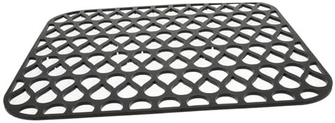 CLISPEED Hollow Silicone Kitchen Sink Pad Non Slip Protector Mat for Easy to Clean Multi Purpose Drying Mat for Fragile Glassware Kitchen Use