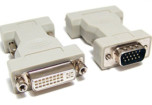 axGear DVI-I Female Analog 24+5 to VGA Male 15-pin Connector Adapter Converter