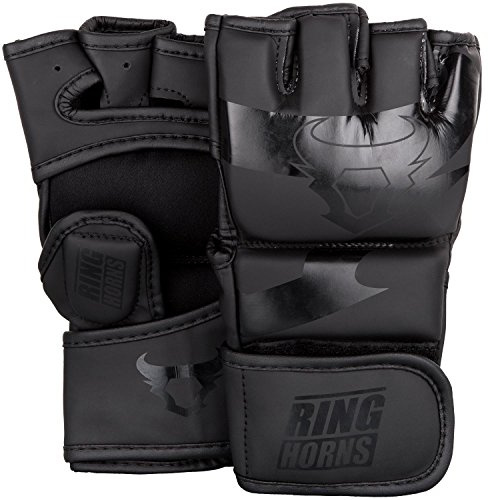 Ringhorns Charger Mma handskar, svart/svart, M