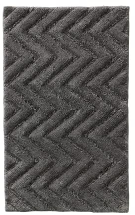 ARILD Badteppich 80 x 120 cm, Grau, 80X120