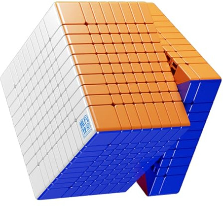 Bokefenuo Cuber Moyu Meilong 10x10 V2 Speed Cube 69.5mm Professional Competition Stickerless MoFang JiaoShi 10x10x10 V2 Magic Puzzle Cube