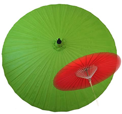 YFZNWHX Parasol De Jardin en Bambou Vintage 2M, Parasol Rond Artisanal, Parasol De Plage Extérieur Amovible, Protection Contre Le Soleil Et La Pluie, pour Patio, Terrasse De Plage, Plusieurs Couleurs