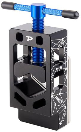 Mimoke Dispositif de coupe pour tube de fourche de vélo, en alliage d'aluminium et acier inoxydable, pour couper des tubes de 15 à 37 mm, idéal pour les fourches de vélo, les tiges de selle, les