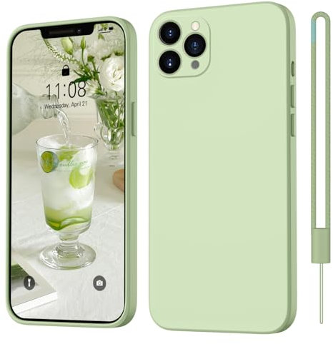 ORDA for iPhone 11 Pro Max Case Silicone for iPhone 11 Pro Max 6.5 Soft Gel Rubber Cover Ultra Slim Case Anti-Scratch Compatible with 11 Pro Max Matcha Green