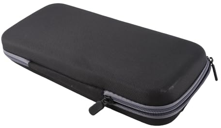 Ailgely Étui pour Microphone, Sac de Transport pour Double Microphone, Boîte de Rangement, Résistant à l'eau, Résistant aux Chocs, Noir pour Ranger Deux Microphones (Type B)