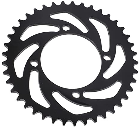 41T Rear Sprocket, 420 41T Motorcycle Chain Sprockets Rear Sprocket Cog Back Sprocket Steel for DIY ATV Karting Repair Accesories