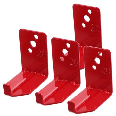 TOPBATHY 2juego Soporte De Extintor De Incendios Para Pared De Ganchos Colgador De Pared Para Extintores Pequeños y Soporte De Para Extintor De Presión