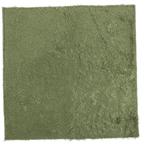 Toyvian Tappeto in Erba per Tartarughe di Terra Leggero e Traspirante Materiale in Spugna e Fibra, Come Lettiera Confortevole per Rettili e Anfibi