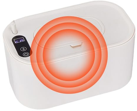 Salviettine per - Salviette portatili ABS da 7,87 pollici, Dispenser per scaldabagno USB, Calore regolabile, Potenza 10 W | Grande Capacità, Blocco Umidità, Accessorio