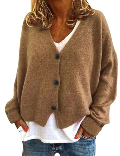 Cardigan Donna Oversize Lungo Scollo A V Lana Invernale Maglioncini Colori Sfumati Stampato Scozzese Leggera Maglia Elegante Autunno Norvegese Monopetto Golfino Con Bottoni Leggero Cappotto Giacche