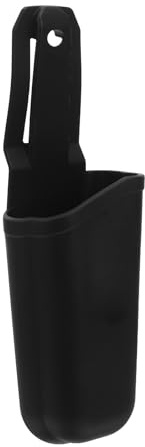 ifundom Bolsa Cintura para Herramientas de Jardín Resistente de Goma Gruesa Funda Almacenamiento para Tijeras Podar y Cortadores Diseño Negro Profesional para Jardineros y Paisajistas