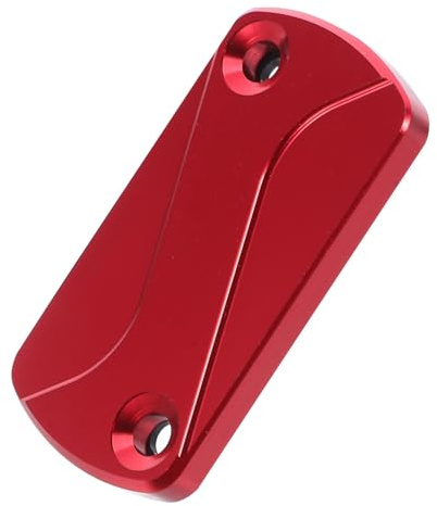 Coperchio Sigillato Pompa Freno Anteriore Moto in Lega di Alluminio Rosso | Modifica e Riparazione, Resistente All’usura, Installazione Semplice