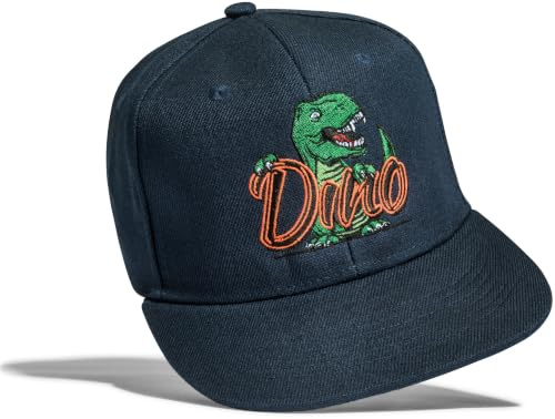 Keps dinosaurier pojkar: Dino T-Rex – barnkeps basebollkeps pojkar mössa dino kostym, Blå - Dino, one size