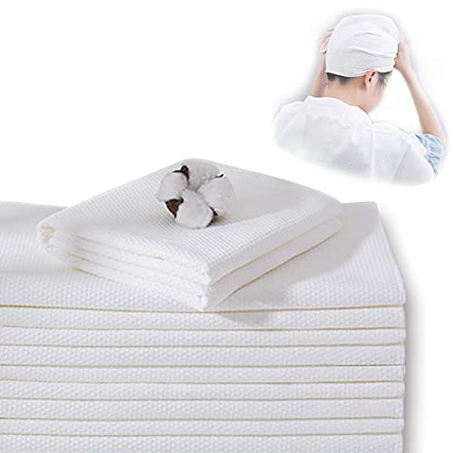 JINYUDOME Einweg-Badetuch, tragbares Paket für Reisen, Hotel, Reisen, Camping, weiche große Luxus-Handtücher, 40 x 80 cm, Weiß (White40)