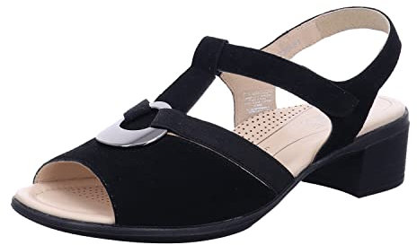 ARA Damer KENT sandalett, svart, 42 EU bred