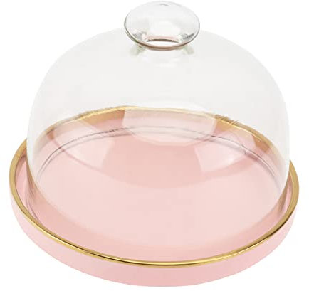 Hoement Couvercle Plateau Couvercle En Verre Pour Plateau Alimentaire Assiette À Pain En Verre Assiette À Gâteau