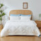 CozyLux Edredón Relleno Nórdico para Primavera y Verano Edredón de Fibra 150gr/m² Edredón 130x200 cm para Cama 80, Suave, Transpirable, Blanco