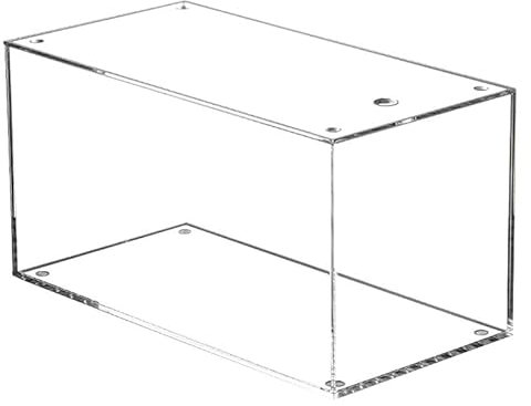 Acryl-Aufbewahrungsbox für DVD/CDs, transparent, DVD-Halter mit Deckel, stapelbar, Regal, Organizer für DVDs, CDs, Videospiele, Blu-ray, Bücher, Zuhause, Büro