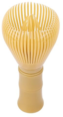 Resin Matcha Whisk, Matcha Ceremony Accessory Green Tea Brush Reusable Chasen Brush Traditional Tea Spoon Japanese Matcha Whisk for Stirring Making Tea, Easy to Clean