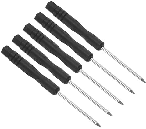 CoCud Mini Cacciavite a Testa a Stella, Testa a Stella 0.8mm, Cacciaviti Precisione Micro - (Applicazioni: Riparazione Orologi), 5Pz