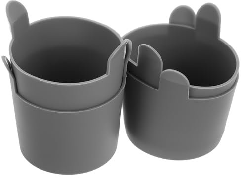 DOITOOL Moldes para Huevos Escalfados y Cupcakes para Freidora de Aire, Silicona Resistente al Calor, Plegables y Antiadherentes, Accesorios de Cocina Versátiles para Horno y Microondas,