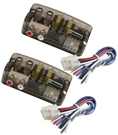 PHENOFICE Audio Converter for Car System Delay Low Converter for Speaker Signal Fits