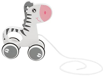 LIOOBO Y Car Animals Pulling Tractor for Boys and Girls Drag Along Toy Wind up Toys for Toddlers