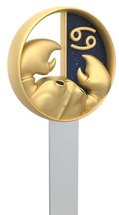 METALMORPHOSE - Marque-page Signe du Zodiaque Cancer - Signe Astrologique Cancer - Cadeau Homme, Femme et Enfant