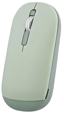 T'nB - Color 3, Souris sans Fil Bluetooth Et USB, Ultra Fine avec Dragonne Rétractable, Connexion Instantanée, Silencieuse, Compatible Windows Mac Linux, Autonomie Longue Durée - Vert