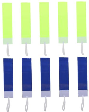 Toyvian 10stücke Teiliges Anti-rutsch-teamarmband Aus Strapazierfähigem Elastische Kapitänsbinde Für Junge Mädchen Sicherer Halt Bei Sport Und Outdoor-aktivitäten Blau Grün