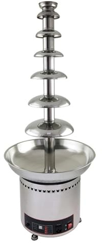 Commercial Chocolate Fondue Fountain Machine, Large Capacity Sauce Heater for Cheese, BBQ, Fruit, Perfect for Parties, Events, Catering