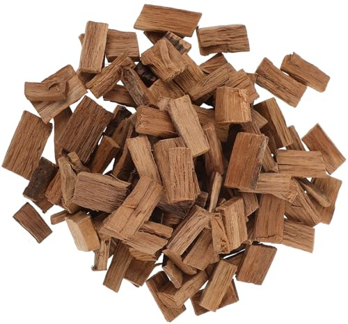 BESTOMZ Eichenholzchips aus Brau Eichenholz für Weinherstellung 1 Packung Zubehör Weinherstellung zur Verbesserung von Geschmack und Aroma von Wein und Whisky