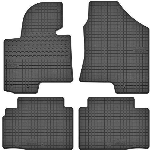 Gummimatten Gummi Fußmatten Satz für Hyundai ix35 / Kia Sportage III (2009-2015) - Passgenau
