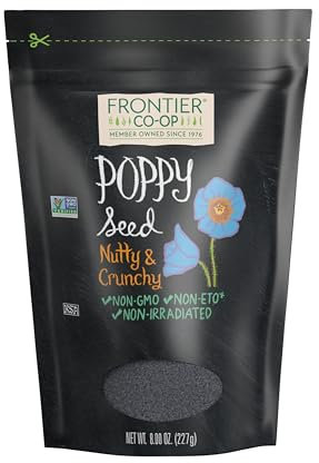 Frontier Natural Products Poppy Seed Whole 8.00 oz Bag