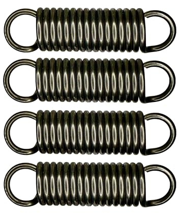 Rugo - Zugfeder - DrahtØ 2,2mm – AussenØ 15mm - Länge 55mm - 4Stück