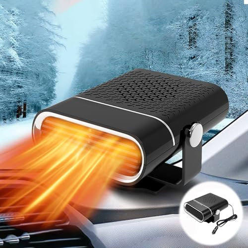 Windschutzscheibe Defroster,Auto Heizung,12V 150W Tragbare Autoheizung,Auto Heizlüfter,Auto Heizung Entfroster,Autoheizung Entfroster,Windschutzscheiben Defroster Demister