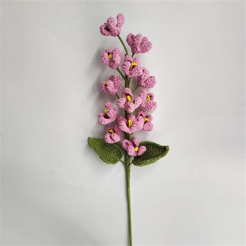 Vsadsau Ramo de flores artificiales con múltiples cabezas, color lila degradado, para decoración del hogar