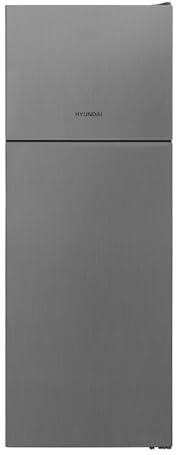Hyundai Frigorífico Combi 2 Puertas Inox HF183700ENFX. Capacidad 435 Litros, Puerta Reversible, Bajo Nivel Sonoro, Eficiencia Energética Clase E