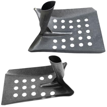 Toyvian 2piezas Herramientas De Dragado Pala Metálica Resistente para Limpieza De Desagües y Tareas De Jardín para Remover Lodo y Barro