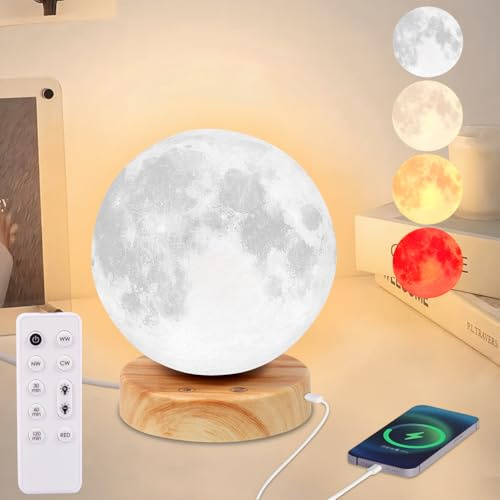 Finezeal Lampada per terapia della luce – Lampada solare a spettro completo da 10000 Lux, 3 temperature di colore e luce rossa 670 nm, touch/telecomando, dimmerazione continua, ricarica USB per