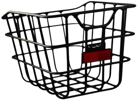 harayaa Fahrradkorb, Zubehör Hinten, Rostschutzbeschichtung, Praktische Befestigung, Fahrradträger Hinten, Verstärkt für
