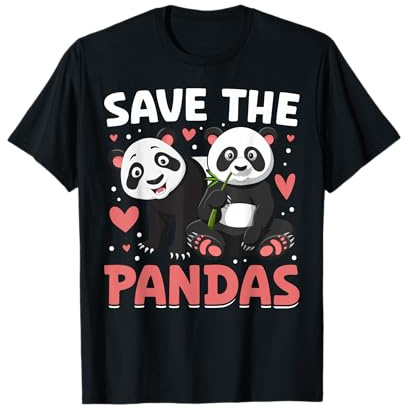 Salvar a los Pandas Camiseta