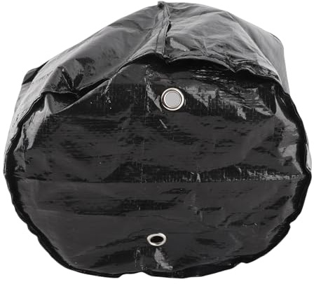Vroomoto Planteringspåse Grow Bag Garden Grow Pouch Andas PE Planteringspåse med Fönster för Potatis Tomater Grönsaker (3 liter 25x22cm)
