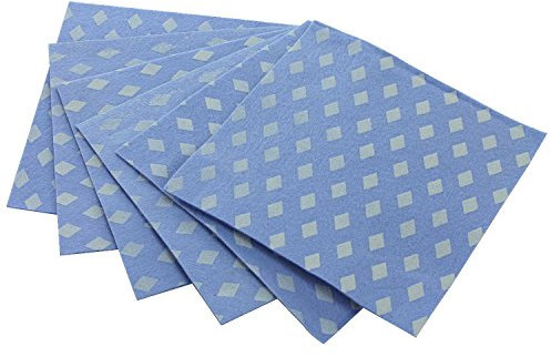 Juego de 6 Toallitas limpiadoras para vitrocerámica limpiador Toallitas para de la superficie de cristal de hobs. TAMBIÉN Adecuado para Inducción.