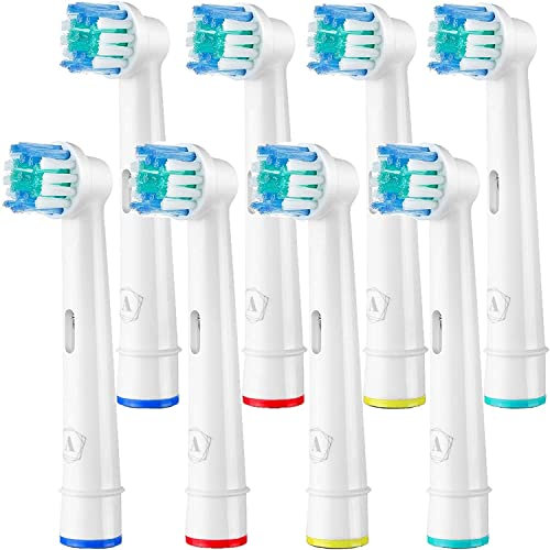 Toothbrush Head Compatible with Oral B - 8 Pack Aster Replacement Electric Professional Toothbrush Heads Deep and Precise Cleaning Brush Heads Toothbrush Heads Compatible with Oral B Braun